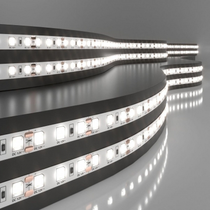 Светодиодная лента Elektrostandard 9,6W/m 120LED/m 2835SMD дневной белый 5M a043972, мощность 48 Вт