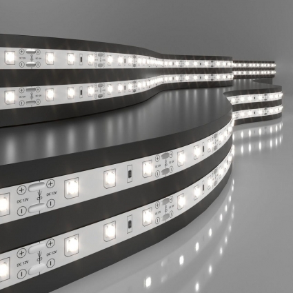 Светодиодная лента Elektrostandard 4,8W/m 60LED/m 2835SMD дневной белый 5M a050576, мощность 24 Вт