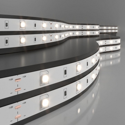 Светодиодная лента Elektrostandard 7,2W/m 30LED/m 5050SMD дневной белый 5M a050583, мощность 36 Вт