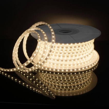 Светодиодная влагозащищенная лента Elektrostandard 14,4W/m 120LED/m 2835SMD дневной белый 50M a053639, мощность 720 Вт