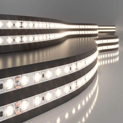 Светодиодная лента Elektrostandard 9,6W/m 120LED/m 2835SMD теплый белый 5M a052959, мощность 48 Вт