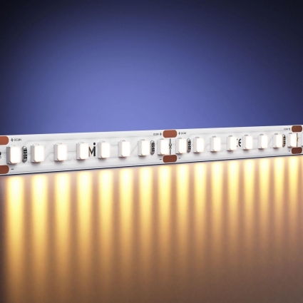 Светодиодная лента Maytoni 12W/m 160LED/m 2835SMD теплый белый 5M 201099 цвет белый, мощность 60.00 Вт