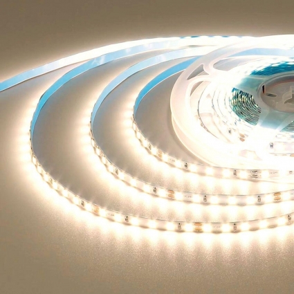 Светодиодная лента Apeyron 12W/m 180Led/m 2835SMD теплый белый 5M 00-423 мощность 60 Вт