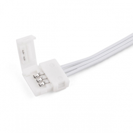 Набор гибких коннекторов односторонний для светодиодной ленты Elektrostandard 5050 24V 60Led 24W IP20 (10 шт) a053733 в современном стиле, цвет белый