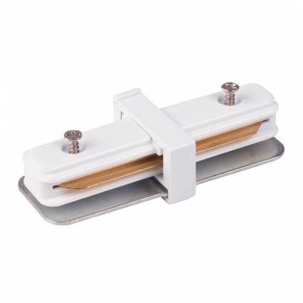 Коннектор прямой Elektrostandard TRC-1-1-I-WH a039598 в современном стиле, цвет белый