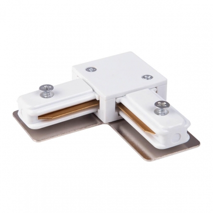 Коннектор угловой Elektrostandard TRC-1-1-L-WH a039596 в современном стиле, цвет белый