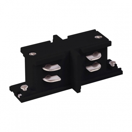 Коннектор прямой внутренний Elektrostandard TRC-1-3-II-BK a039594 в современном стиле, цвет черный