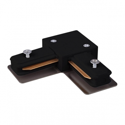 Коннектор угловой Elektrostandard TRC-1-1-L-BK a039597 в современном стиле, цвет черный