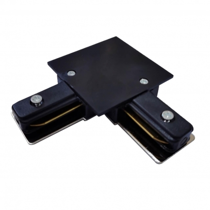 Коннектор угловой Elektrostandard TRCM-1-1-L-BK a049560 цвет черный