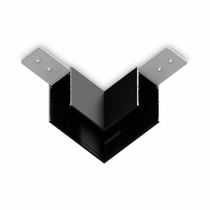Коннектор L-образный Ambrella Light Track System Magnetic 220V GL1032 цвет черный