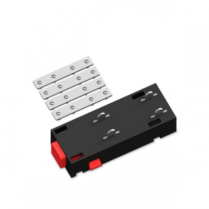 Коннектор питания прямой Ambrella Light Track System Magnetic 220V GL1108 цвет черный