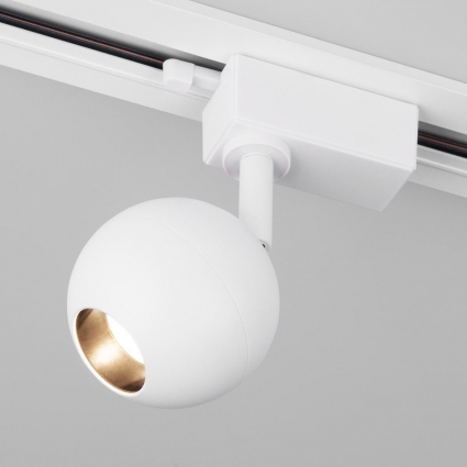 Трековый светодиодный светильник Elektrostandard Ball белый 12W 4200K LTB77 a053742 в современном стиле, цвет белый