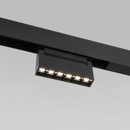 Трековый светодиодный светильник Elektrostandard Slim Magnetic 85009/01 a057197 в современном стиле, цвет черный