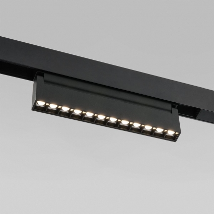 Трековый светодиодный светильник Elektrostandard Slim Magnetic 85010/01 a057198 в современном стиле, цвет черный