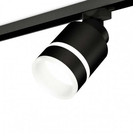 Комплект трекового светильника Ambrella light Track System XT (A2526, A2106, C8111, N8445) XT8111004, в современном стиле, цвет черный