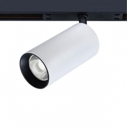 Трековый светодиодный светильник Arte Lamp Optima A7281PL-1WH в современном стиле, цвет белый