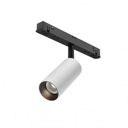 Трековый светодиодный светильник Maytoni Technical Magnetic Exility Focus Led TR032-2-5W4K-M-BW в современном стиле, цвет белый