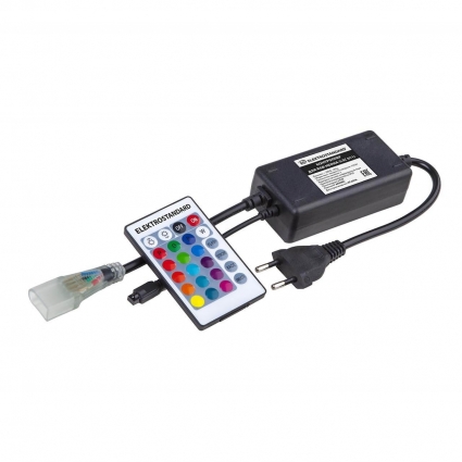 Контроллер для неона Elektrostandard LS001 220V 5050 RGB LSC 011 a043627 в современном стиле, цвет черный