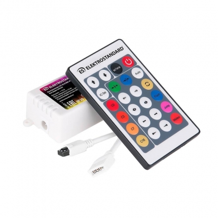Контроллер для светодиодных лент RGB Elektrostandard Бегущая волна LSC 016 a049855 в современном стиле, цвет белый