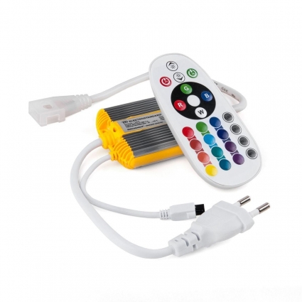 Контроллер для светодиодных лент Elektrostandard LS002 220V RGB LSC 018 a053644 в современном стиле, цвет белый