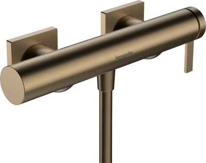 Смеситель для душа Hansgrohe Tecturis E 73620140 шлифованная бронза однорычажный,  в современном стиле