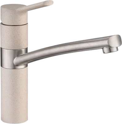 Смеситель для кухни Emar Quartz 3011 берилл однорычажный, бежевый