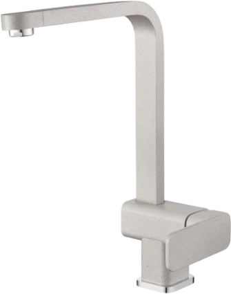 Смеситель для кухни Emar Quartz 3014 барит однорычажный, серый