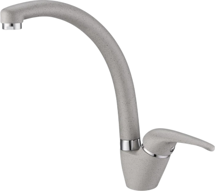 Смеситель для кухни Emar Quartz 3013 барит однорычажный, серый
