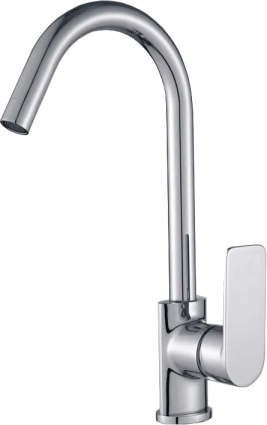 Смеситель для кухни beWash Purify BVMM0KT500 хром однорычажный, длина излива 18 см