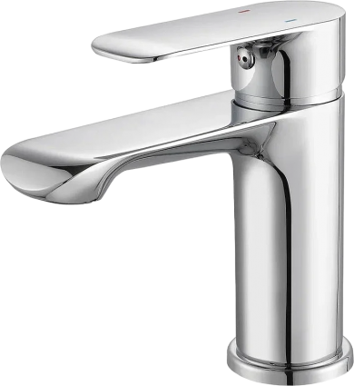 Смеситель beWash Bliss BVMM0BS123 хром однорычажный, длина излива 10.8 см