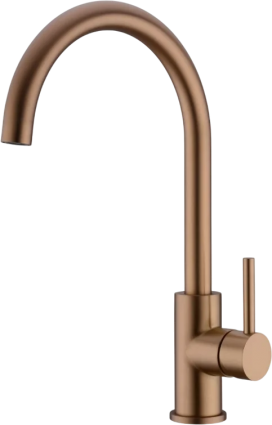 Смеситель для кухни Emar PVD ECB - 3004 PVD Coppery однорычажный, медь