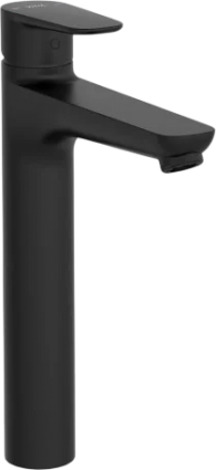 Смеситель для раковины VitrA Flow Soft A4301036EXP матовый черный однорычажный, длина излива 15.9 см