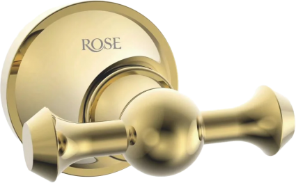 Крючок Rose RG1921E золото в современном стиле