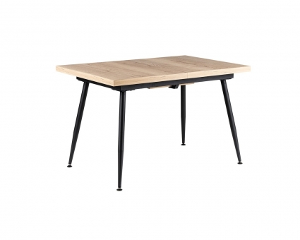 Раздвижной обеденный стол RHOME Месси S бежевого цвета стиль скандинавский