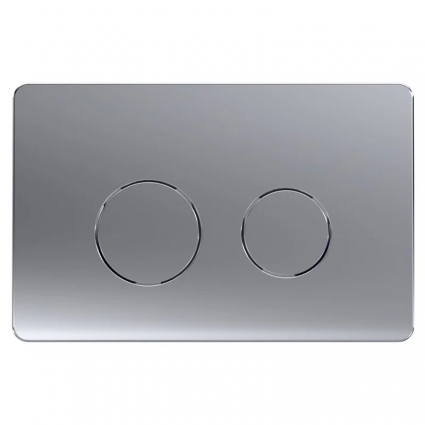 Кнопка смыва Azario AZ-8200-0083/AZ-P57-0110 хром матовый механическая
