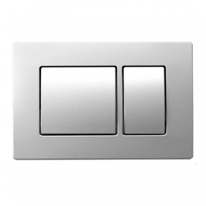 Кнопка смыва Azario AZ-8200-0030 хром матовый механическая