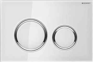 Кнопка смыва Geberit Sigma 21 115.884.SI.1 механическая,  в современном стиле