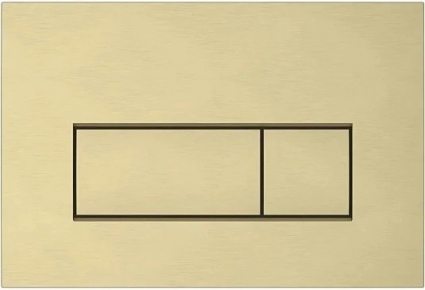 Кнопка смыва VitrA Root Square 740-2325 золото механическая,  в современном стиле