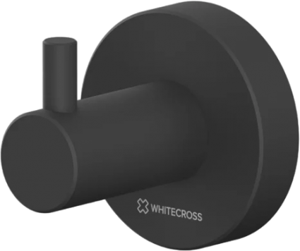 Крючок WHITECROSS Ergo ER2210BL черный матовый в современном стиле