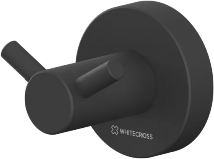 Крючок WHITECROSS Ergo ER2212BL черный матовый в современном стиле