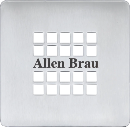 Крышка сливного отверстия для душевого поддона Allen Brau Priority 8.310N1-SS нержавеющая сталь хром