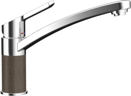 Смеситель для кухни Schock Cristadur SC-90 бронза однорычажный, длина излива 20.5 см