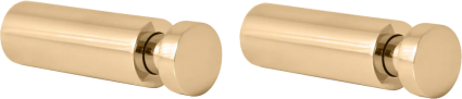 Крючок Rav Slezak Colorado COA0103/55Z золотистый глянцевый, 2 шт. в современном стиле