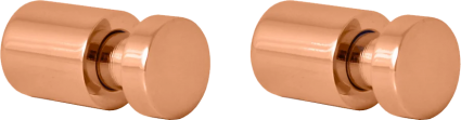 Крючок Rav Slezak Colorado COA0103/30ZRK розовый золотистый крацованный, 2 шт. в современном стиле