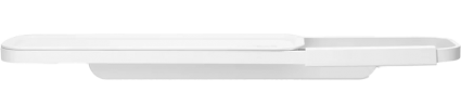Держатель туалетной бумаги Brabantia MindSet 303142 белый подвесной,  в стиле hi-tech