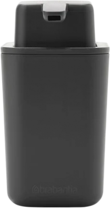 Дозатор Brabantia SinkSide 302503 для жидкого мыла, темно-серый, настольный