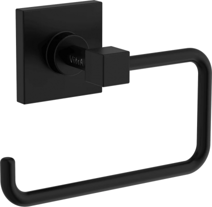 Держатель туалетной бумаги VitrA Root A4480536 матовый черный подвесной,  в современном стиле