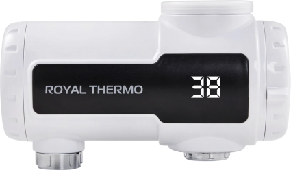Проточный водонагреватель Royal Thermo UniTap Mini электрический 3.3 кВт, трубчатый теплообменник, белый