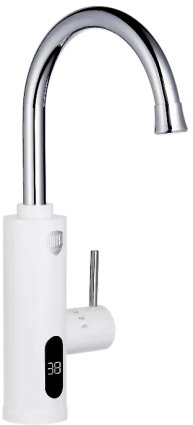 Проточный водонагреватель Royal Thermo QuickTap электрический, white, 3.3 кВт, трубчатый теплообменник, белый