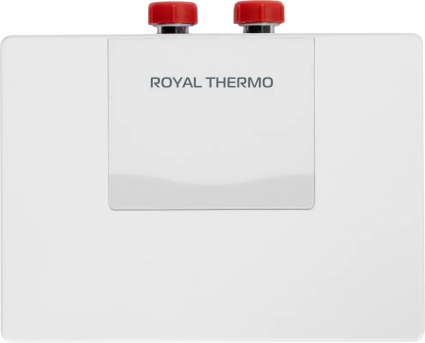 Проточный водонагреватель Royal Thermo Smarttronic NP 6 электрический 5.5 кВт, белый, с защитой от перегрева